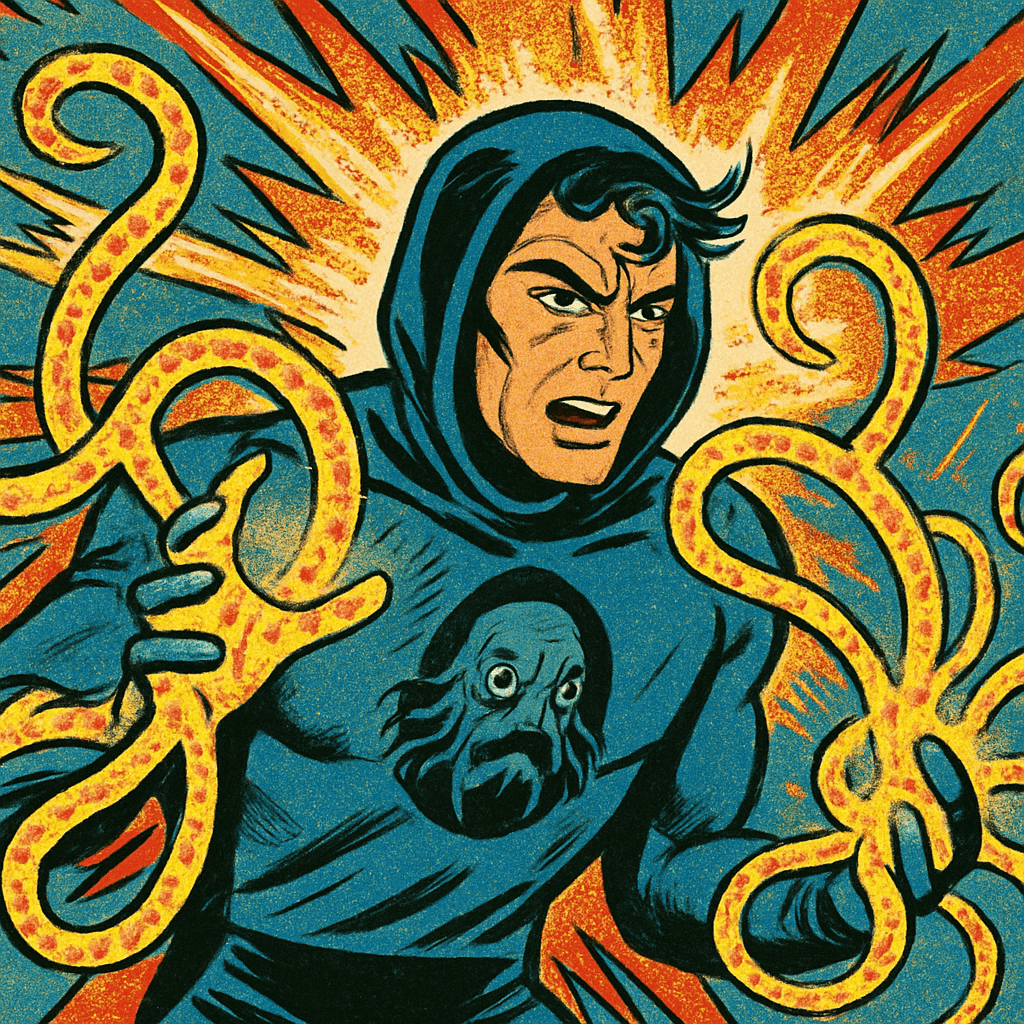 Portrait of Biolumina, a Novice Human