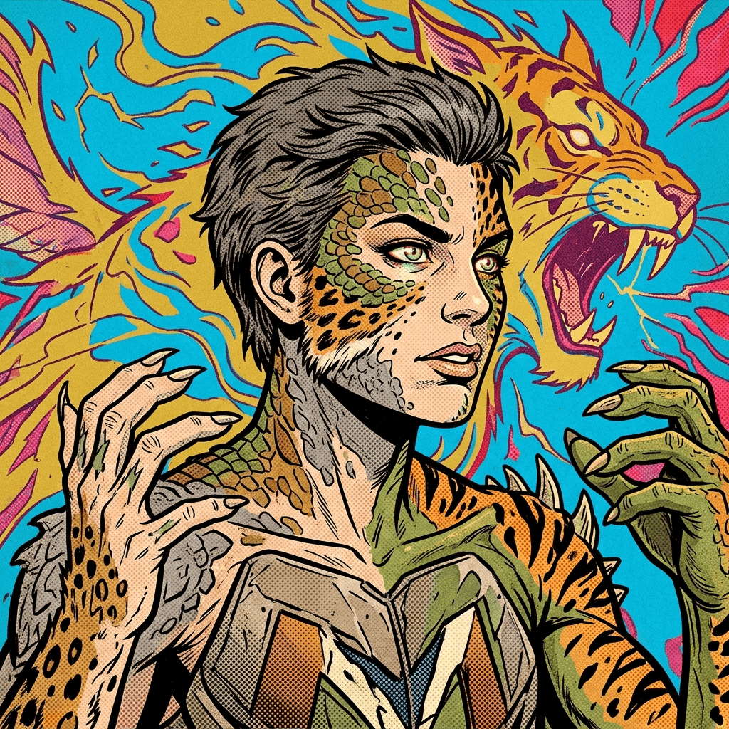Portrait of Chimera, a Seasoned Mutant