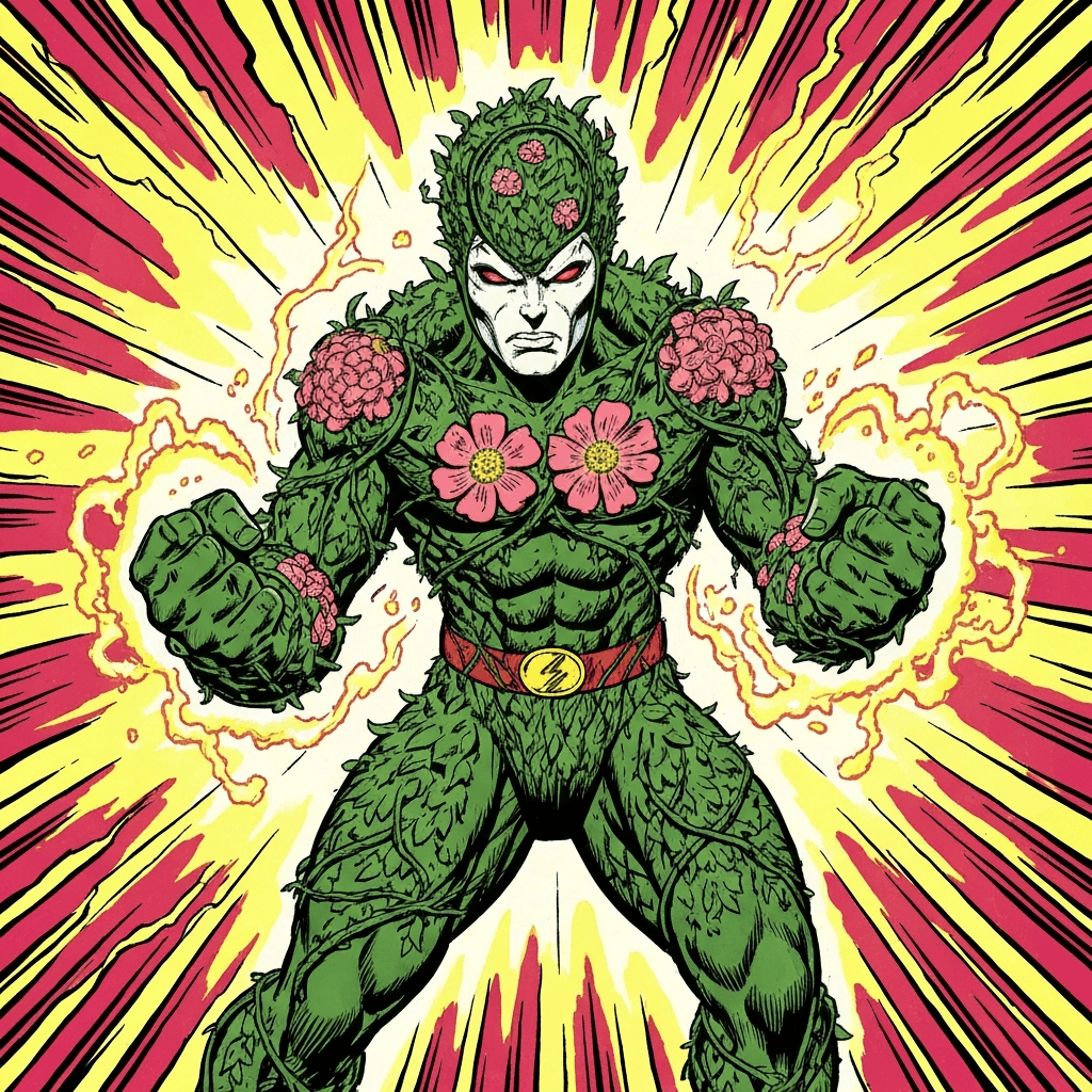 Portrait of Necrope, a Novice Plant-based Entity