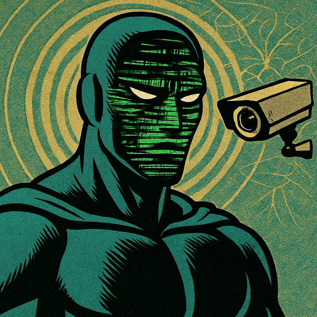 Portrait of NeuroSpecter, a Seasoned AI Entity