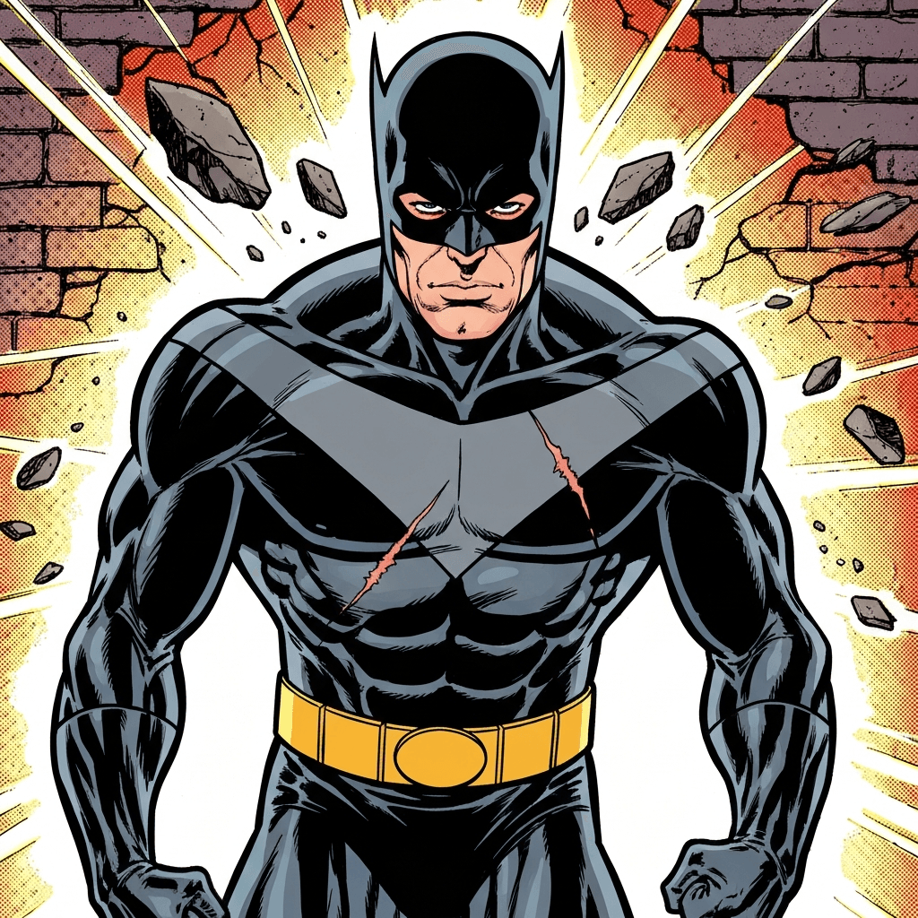 Portrait of Vigilante, a Legendary Human